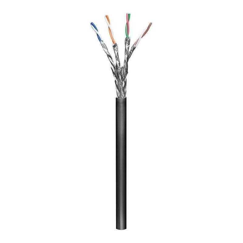 Goobay RJ 45 S/FTP Solid 100 meter CAT6 Outdoor Goobay RJ 45 S/FTP Solid 100 meter CAT6 Outdoor