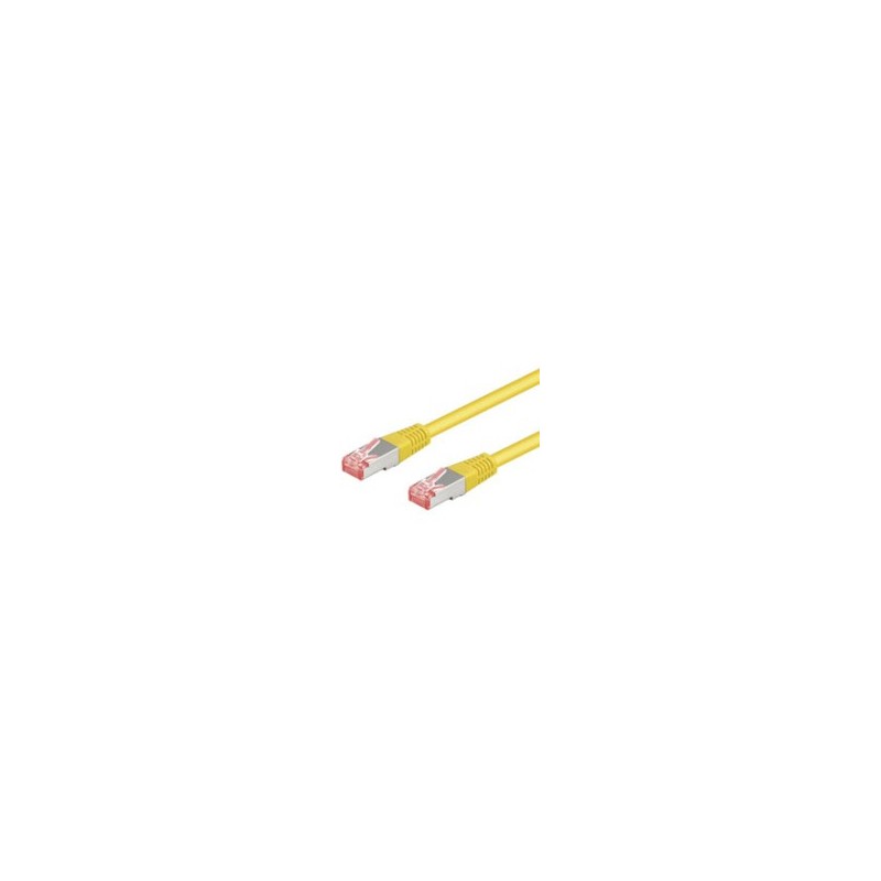 Goobay CAT 6 S/FTP CU 3m Yellow