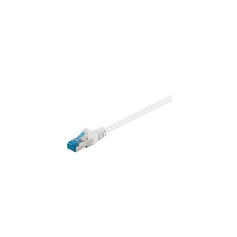 Goobay CAT 6a S/FTP CU 0,5m White