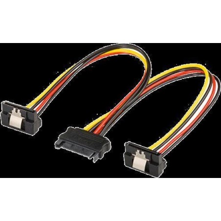 goobay 15 pin Serial ATA strøm 15 pin Serial ATA strøm 20cm Strøm-splitter