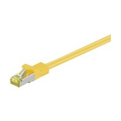 Goobay CAT 7 SFTP PiMF 10m Patchkabel - Hurtig, Pålidelig og Fleksibel Forbindelse i Guld!