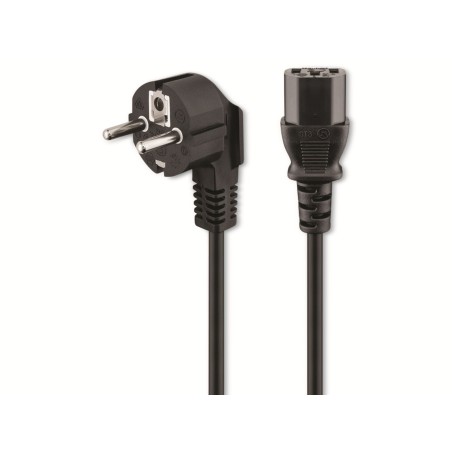 Goobay Powerkabel 3 meter 0,75mm² Rundstik - Holdbar, Effektiv og Praktisk Strømtilslutning