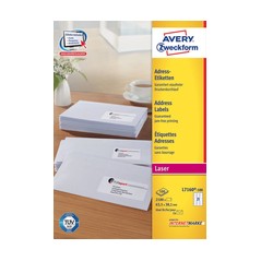 Avery Self-Adhesive Label Rounded