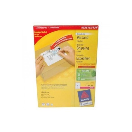 Avery Self-Adhesive Label White 800