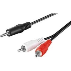 goobay Audiokabel Sort
