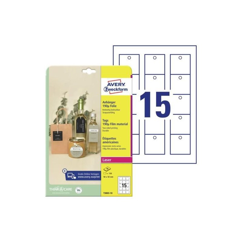 Avery Tags Self-Adhesive Printer Avery Tags Self-Adhesive Printer