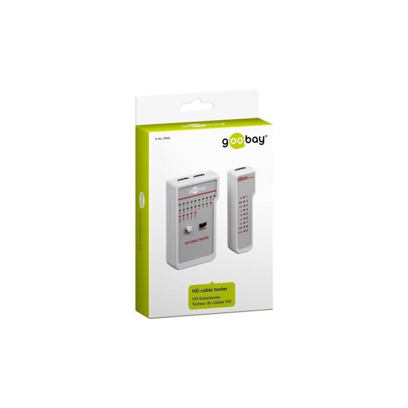 goobay HDMI Cable Tester Netværkstestersæt goobay HDMI Cable Tester Netværkstestersæt
