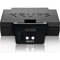 Krups Grcic FDK452 Sandwichtoaster Sort - Perfekt til Lækre Sandwiches og Hurtig Madlavning!