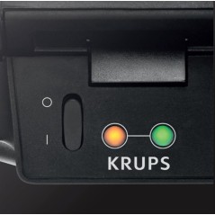Krups Grcic FDK452 Sandwichtoaster Sort - Perfekt til Lækre Sandwiches og Hurtig Madlavning!