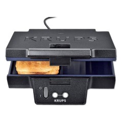 Krups Grcic FDK452 Sandwichtoaster Sort - Perfekt til Lækre Sandwiches og Hurtig Madlavning!