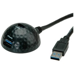 Value Usb 30 Dome Cable Black