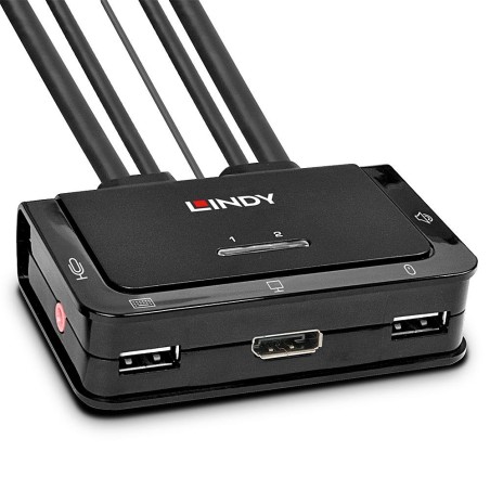 Lindy 2 Port Displayport 12 Usb