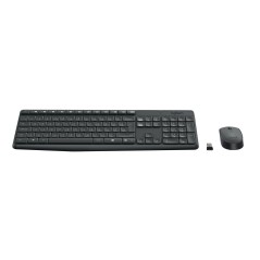 Logitech MK235 Sæt med mus og tastatur Trådløs Pan Nordic