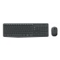 Logitech MK235 Sæt med mus og tastatur Trådløs Pan Nordic