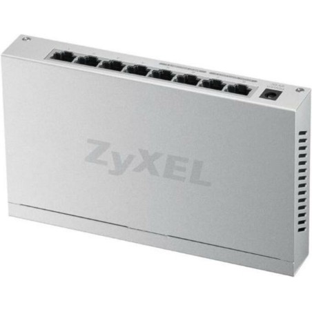Zyxel GS-108B 8-porte Gigabit Switch - Hurtig, Pålidelig og Effektiv Netværksløsning!