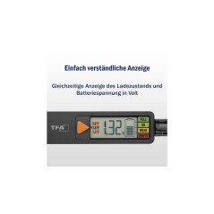 TFA Battery Tester Black