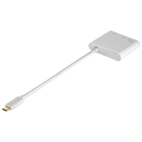 Hama 8 Interface Hub White