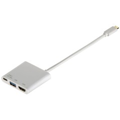 Hama 8 Interface Hub White