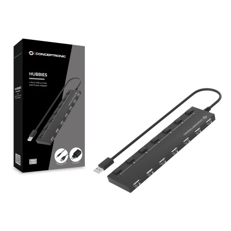 Conceptronic Hubbies 7-Port Usb 20 Hub