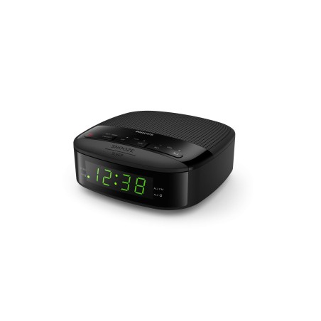 Philips Radio Clock Digital Black