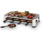 FRITEL SG 2180 Raclette Rustfrit stålkrom/sort