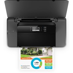 HP Officejet 200 Mobile Printer - Effektiv Blækprinter til On-the-Go Behov | Varenummer: 0889894402004