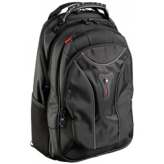 Wenger Carbon Rygsæk 17" - Stilfuld og Holdbar Polyester i Sort | Ideel til Skole og Arbejde