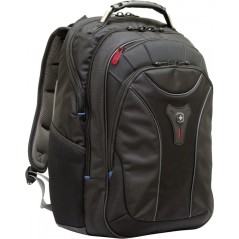 Wenger Carbon Rygsæk 17" - Stilfuld og Holdbar Polyester i Sort | Ideel til Skole og Arbejde