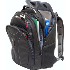 Wenger Carbon Rygsæk 17" - Stilfuld og Holdbar Polyester i Sort | Ideel til Skole og Arbejde