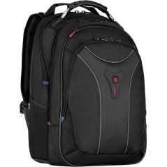 Wenger Carbon Rygsæk 17" - Stilfuld og Holdbar Polyester i Sort | Ideel til Skole og Arbejde