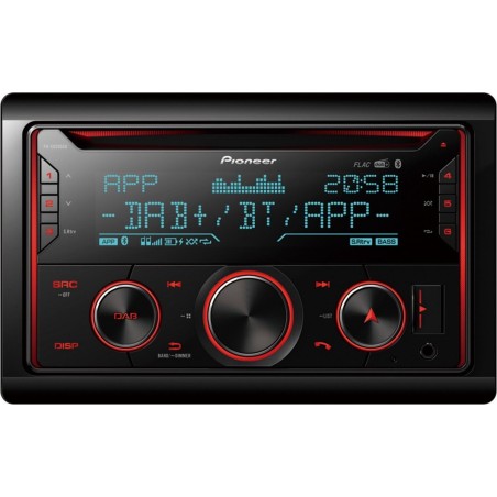 Pioneer Car Media Receiver Black 200