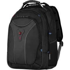 Wenger Carbon Rygsæk 17" - Stilfuld og Holdbar Polyester i Sort | Ideel til Skole og Arbejde