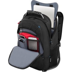 Wenger Carbon Rygsæk 17" - Stilfuld og Holdbar Polyester i Sort | Ideel til Skole og Arbejde