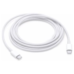 Apple USB-C til USB-C kabel 2m - Hurtig opladning og høj kvalitet | Varenummer: 0888462698429