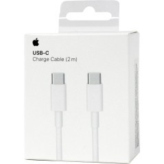 Apple USB-C til USB-C kabel 2m - Hurtig opladning og høj kvalitet | Varenummer: 0888462698429