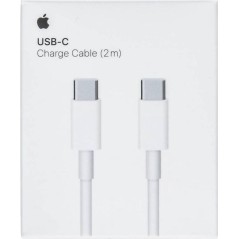 Apple USB-C til USB-C kabel 2m - Hurtig opladning og høj kvalitet | Varenummer: 0888462698429