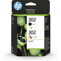 HP 302 Sort Farve Blæk X4D37AE - Høj Kvalitet & Lang Holdbarhed | Optimal Printoplevelse
