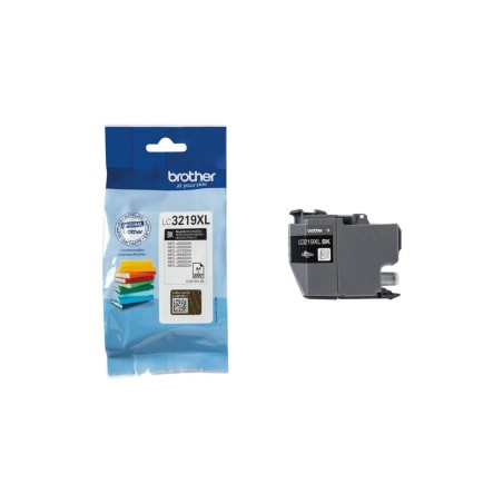 Brother LC 3219XLBK Sort Blæk - 3000 Sider | Holdbar & Kvalitetsprint