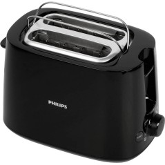 Philips Daily Collection HD2581 Brødrister Hvid - Rist Perfekte Skiver Hver Gang!