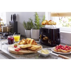Philips Daily Collection HD2581 Brødrister Hvid - Rist Perfekte Skiver Hver Gang!