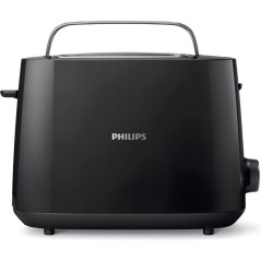 Philips Daily Collection HD2581 Brødrister Hvid - Rist Perfekte Skiver Hver Gang!
