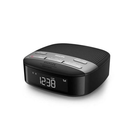 Philips Radio Clock Digital Black