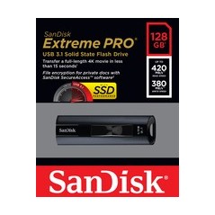 SanDisk Extreme Pro 128GB USB 3.1 - Hurtig, Pålidelig og Plads til Dine Minder!