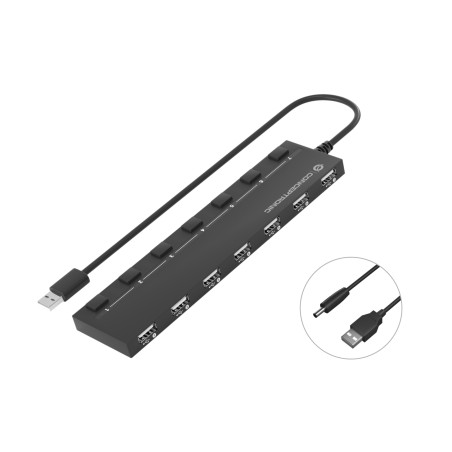 Conceptronic Hubbies 7-Port Usb 20 Hub