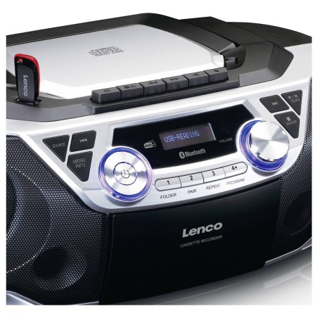 Lenco Radio Portable Digital Black