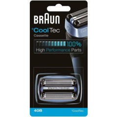 BRAUN CoolTech 40B Ekstra Klinge og Skærer - Optimal Pleje og Effektiv Barbering!