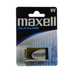 Maxell Alkaline Single-Use Battery 9V