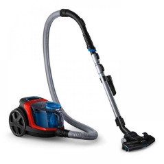 Philips PowerPro Compact FC9330 Støvsuger - Beholder 1.5 liter i Sportsrød | Effektiv, Stilren og Nem at Bruge