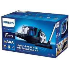 Philips PowerPro Compact FC9334 Støvsuger - Beholder 1.5 liter i Stilfuld Opalgrøn - Effektiv Rengøring!