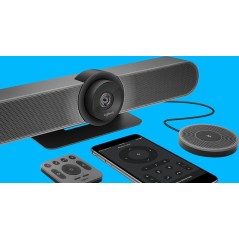 Logitech Expansion Mic for Meetup - Kabling Mono Grå | Optimal Lydkvalitet til Dine Møder